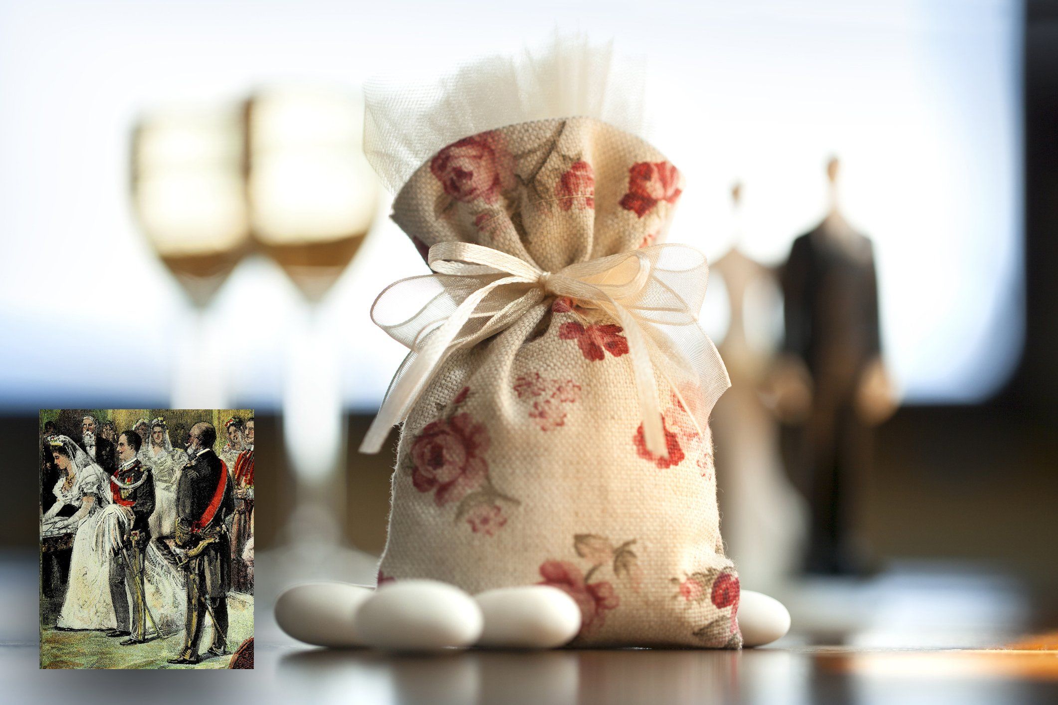 Con re «sciaboletta» bomboniere e confetti divennero una moda