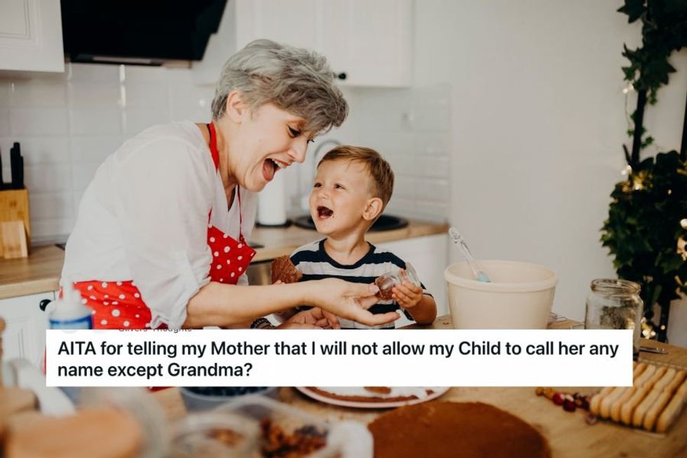 Dad wonders if he's wrong for telling Grandma she can't have a 'stupid' nickname