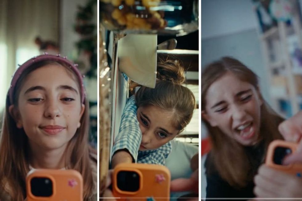 Viral bikewear ad powerfully captures every parent's fear of teenage phone addiction