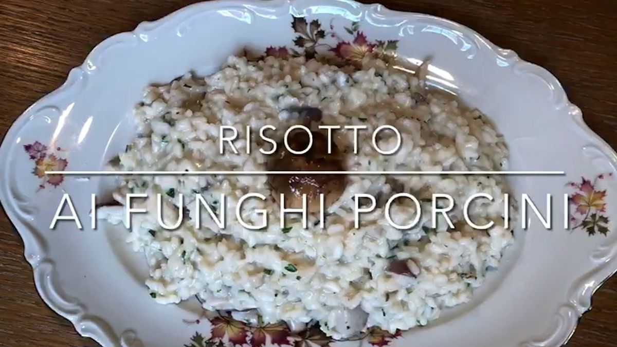 Cuciniamo insieme: risotto ai funghi porcini