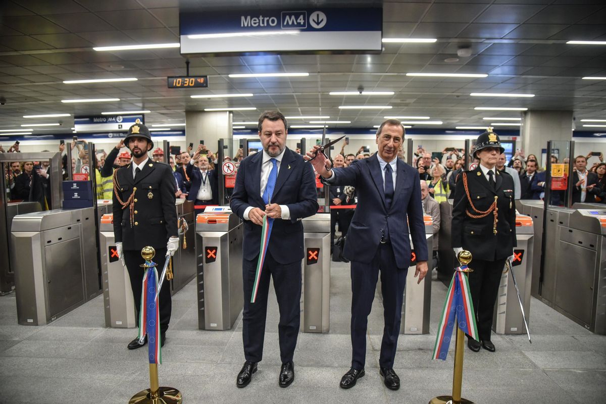 Festa per la M4, ma è «incompleta»