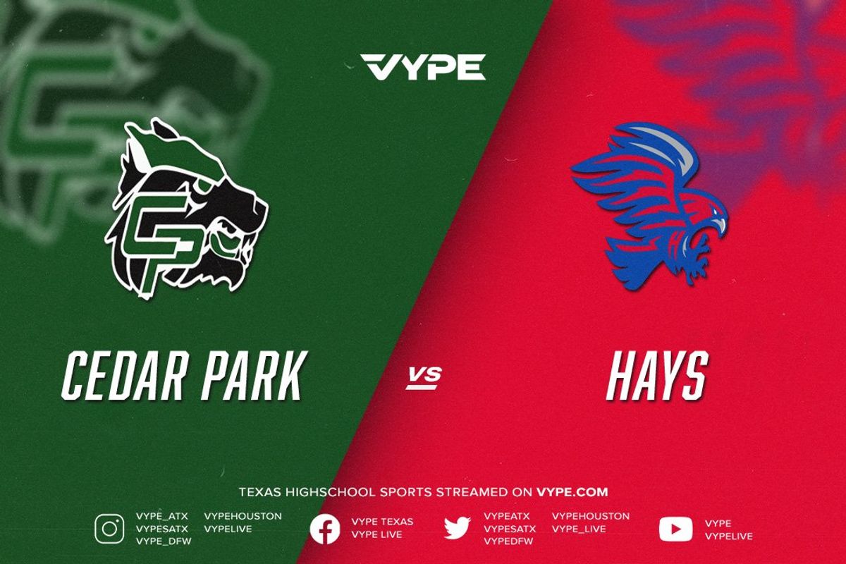 6:30PM - Volleyball: Cedar Park vs. Hays