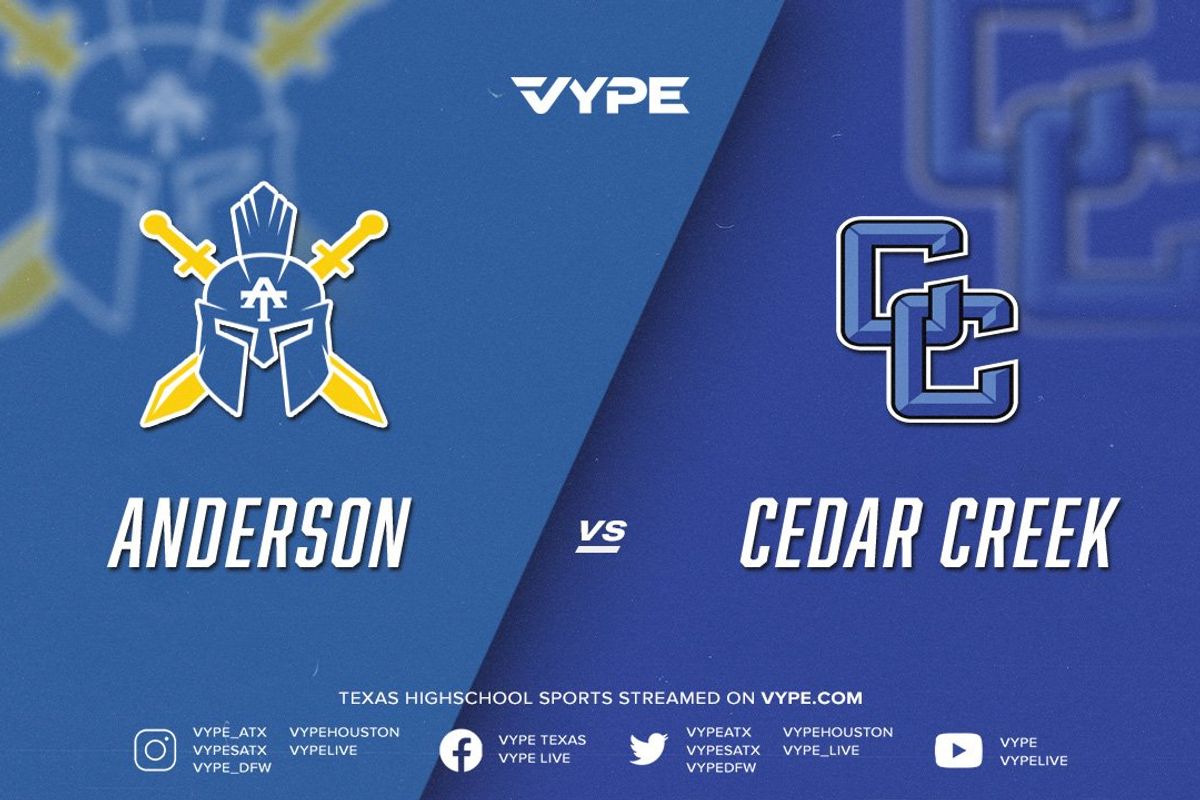 Football: Anderson vs. Cedar Creek
