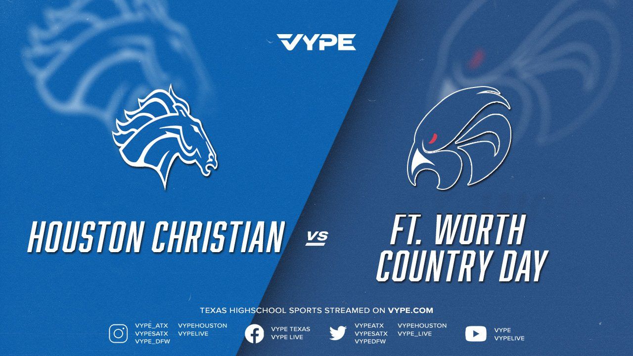 7PM - Football: Houston Christian vs. Ft. Worth Country Day