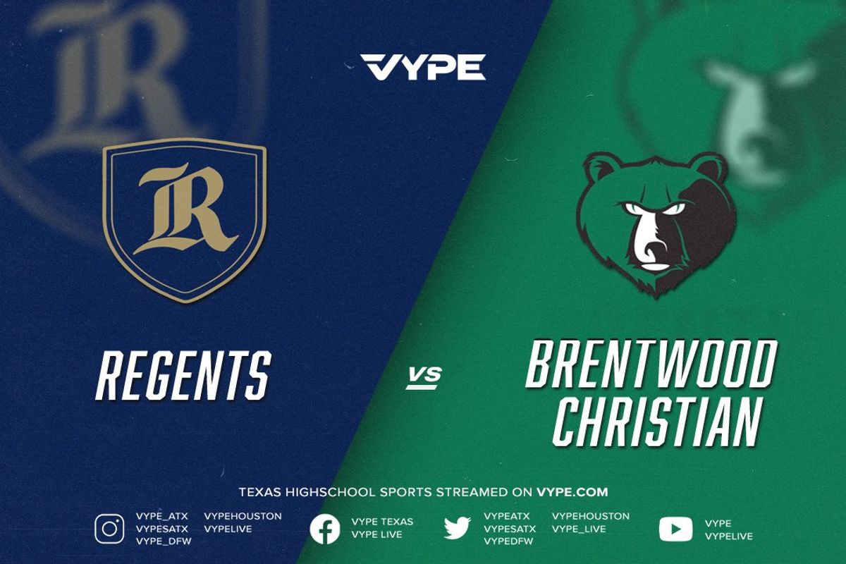 5PM | 7PM - Volleyball | Football: Regents vs. Brentwood Christian