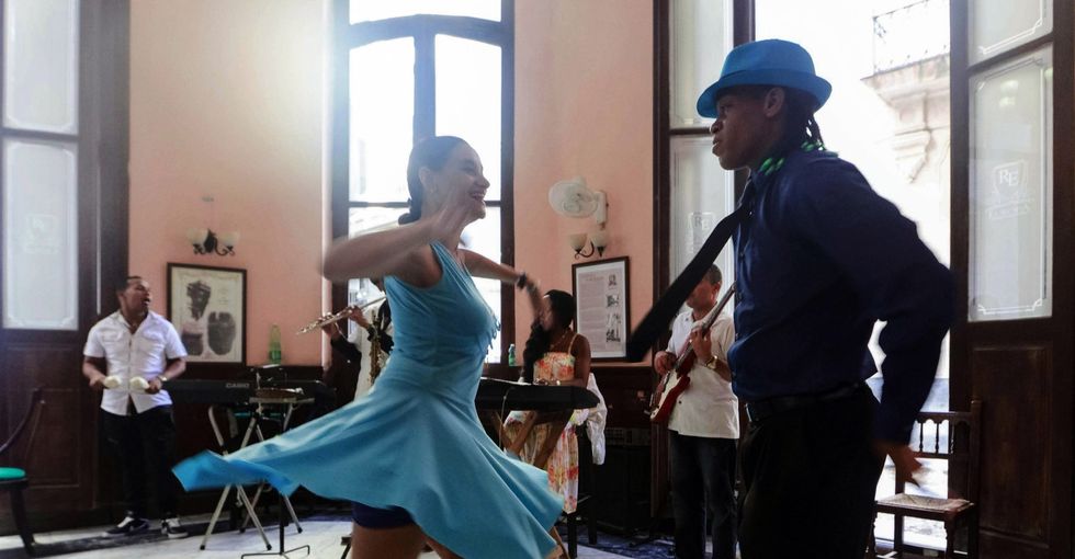 Dad's rare date night with wife turns spicy after spotting her dancing with another man