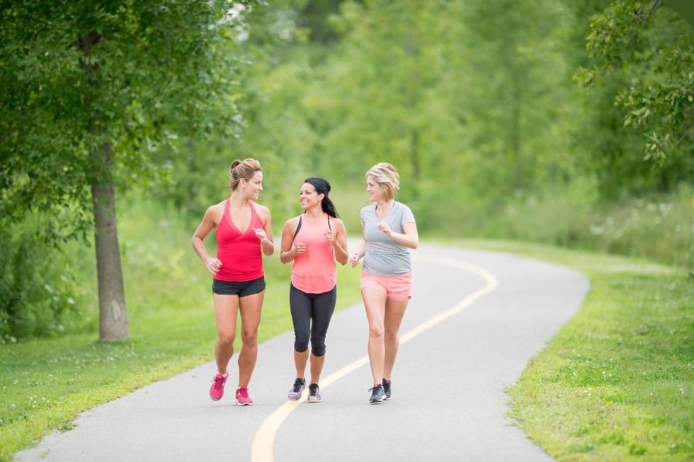 Woman accidentally creates massive women's walking group by trying to avoid going to bars