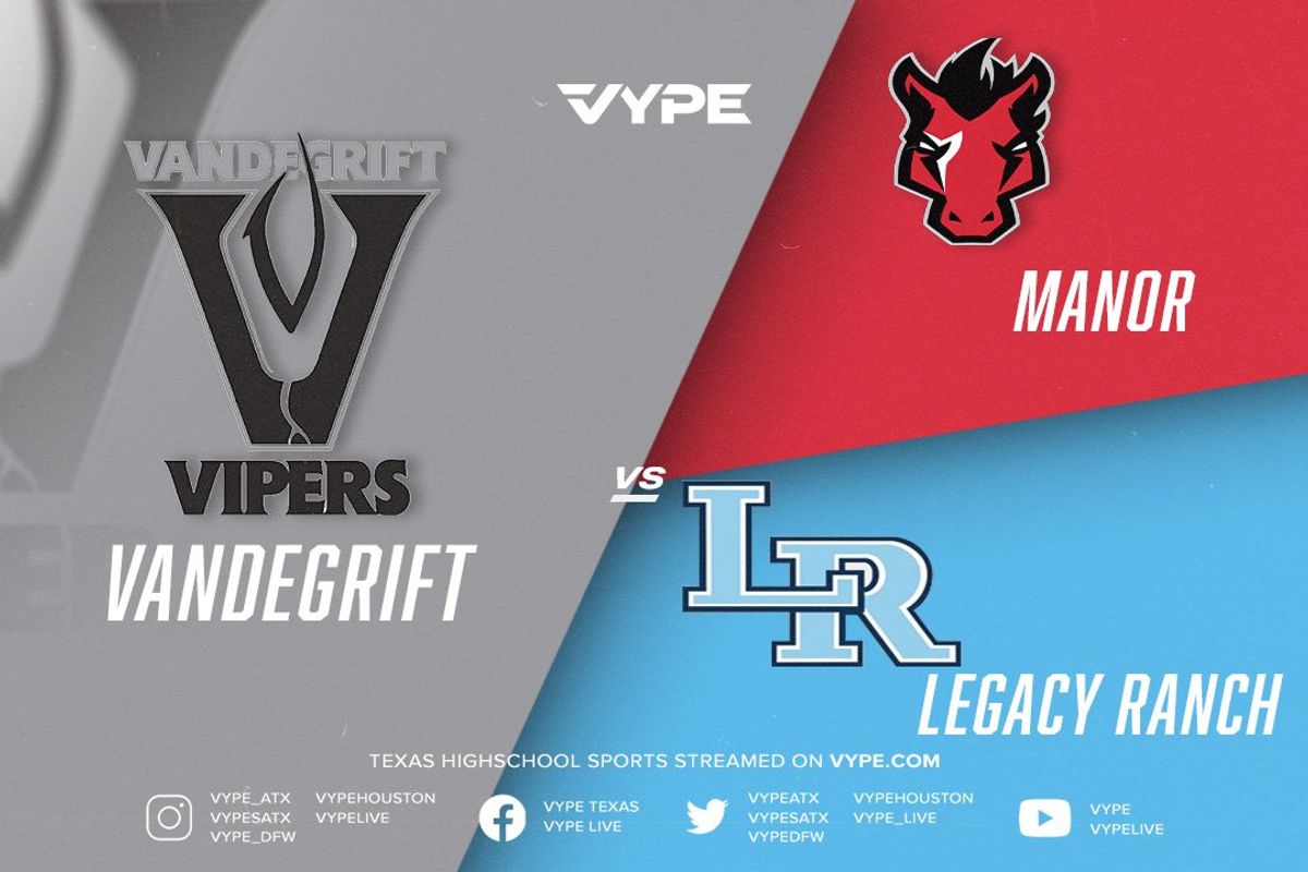 5PM/7PM - Football | JV Silver/JV Black: Vandegrift vs. Manor | Legacy Ranch