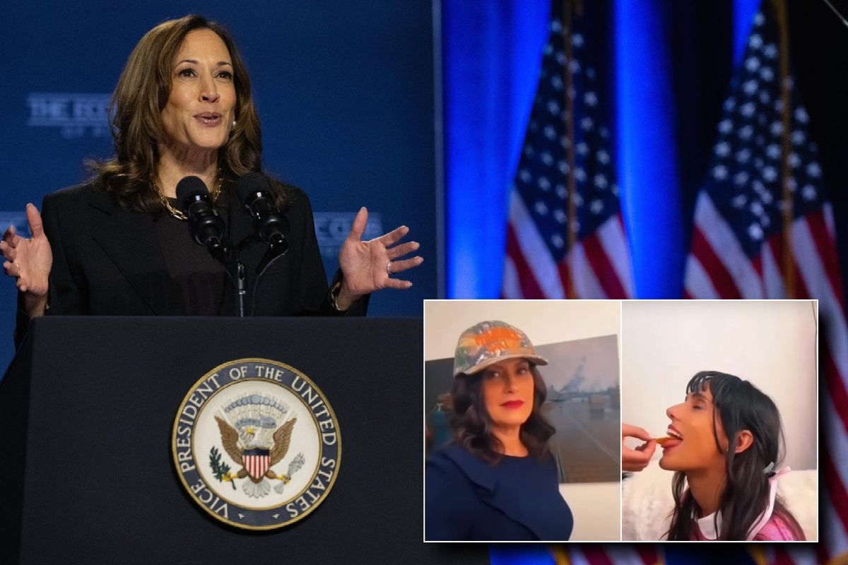 Al posto dell’ostia c’è una patatina. Bufera per l’«eucaristia» pro Harris