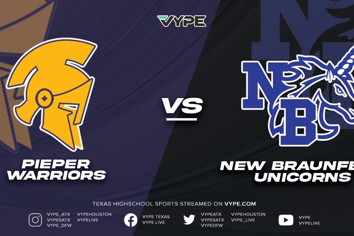 VYPE SATX Football Game of the Week: Pieper vs. New Braunfels (Wk.8)