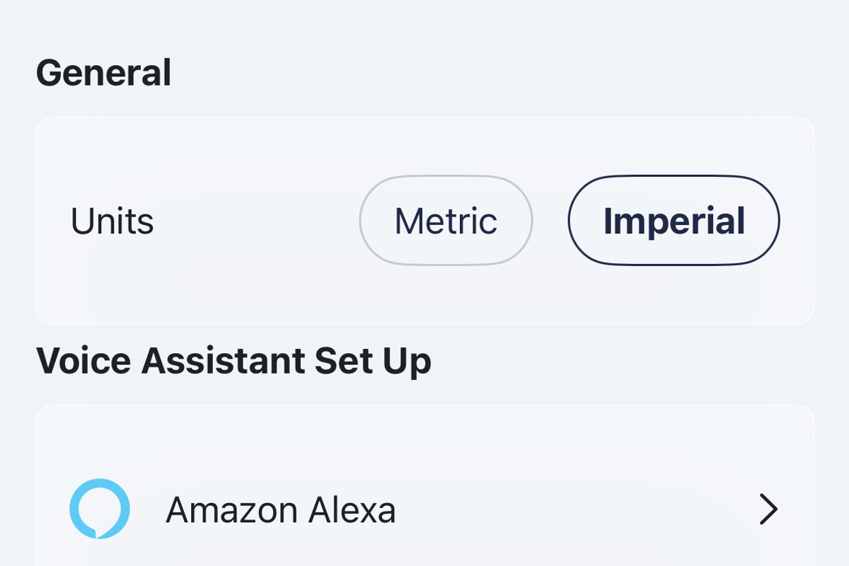 Use Moen app to connect with Amazon Alexa platform