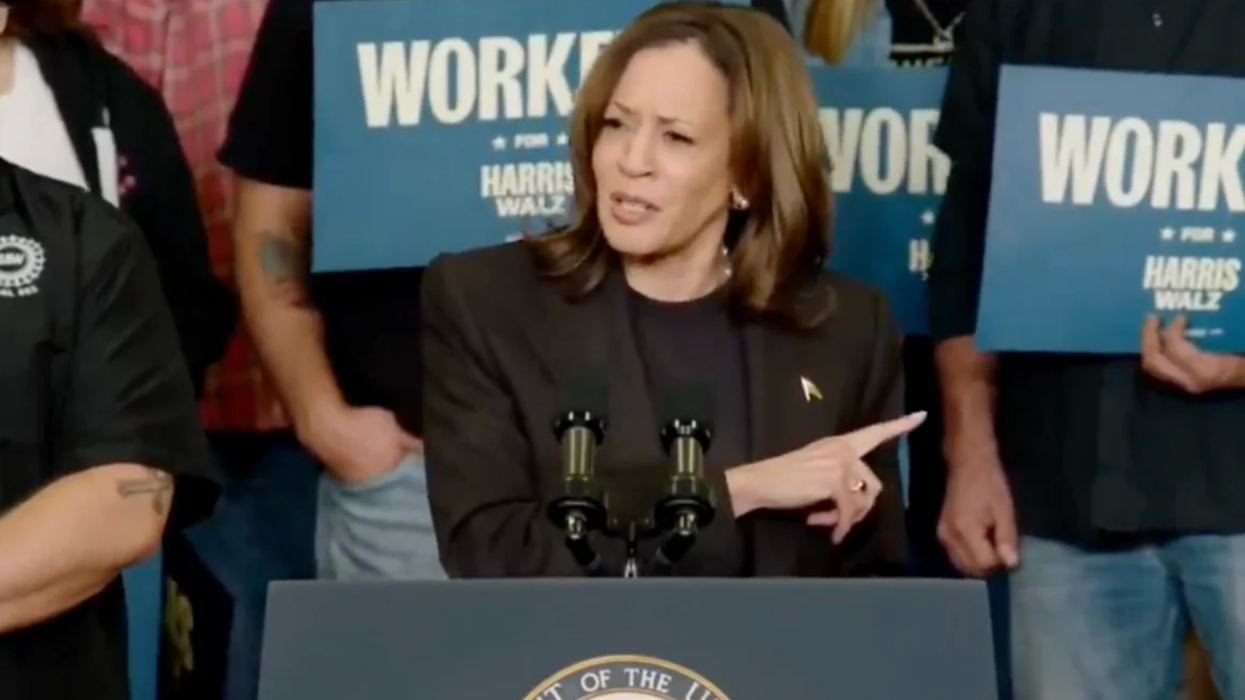 At Michigan Auto Workers Rally, Harris Plays Audio Of Trump Insulting Them