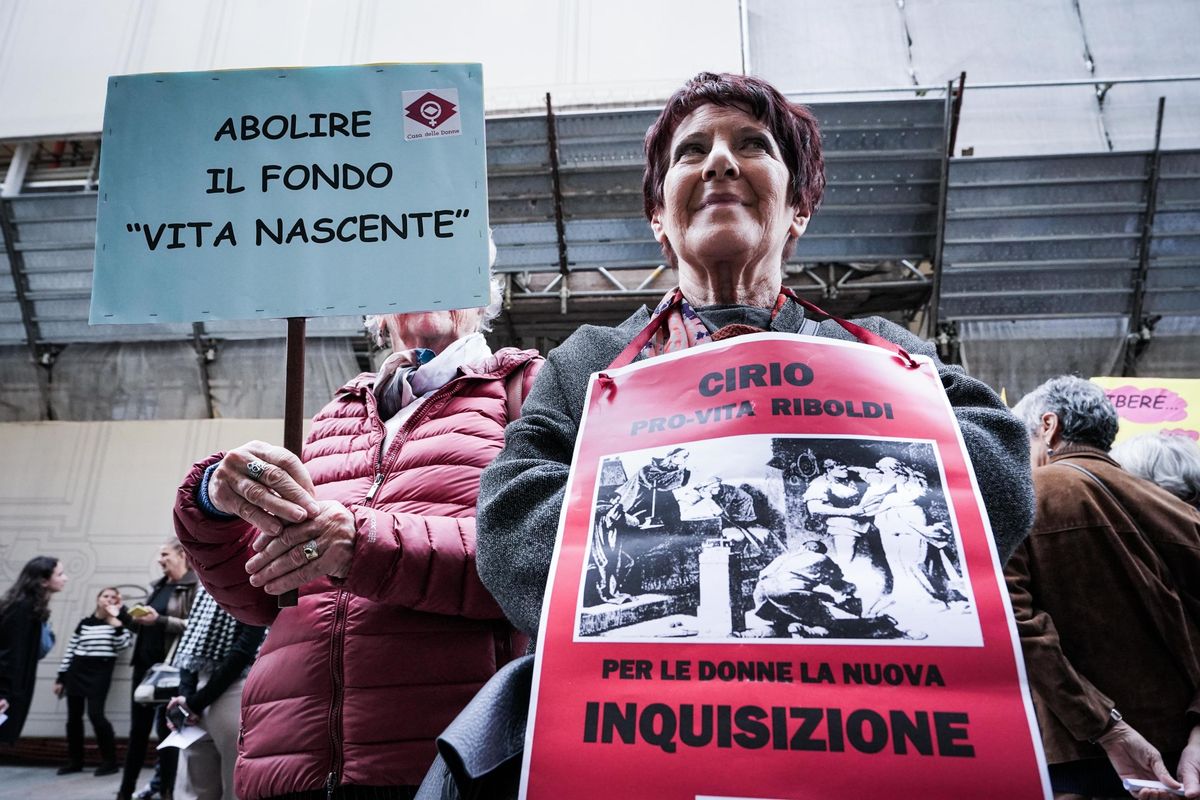 La violenza degli abortisti