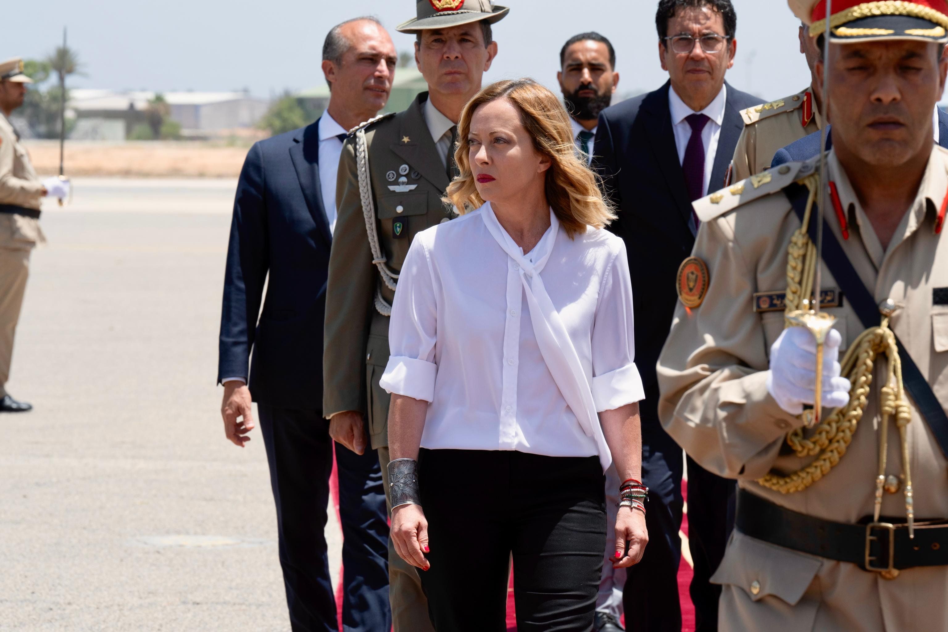 Meloni torna in Libia per rilanciare gli accordi commerciali