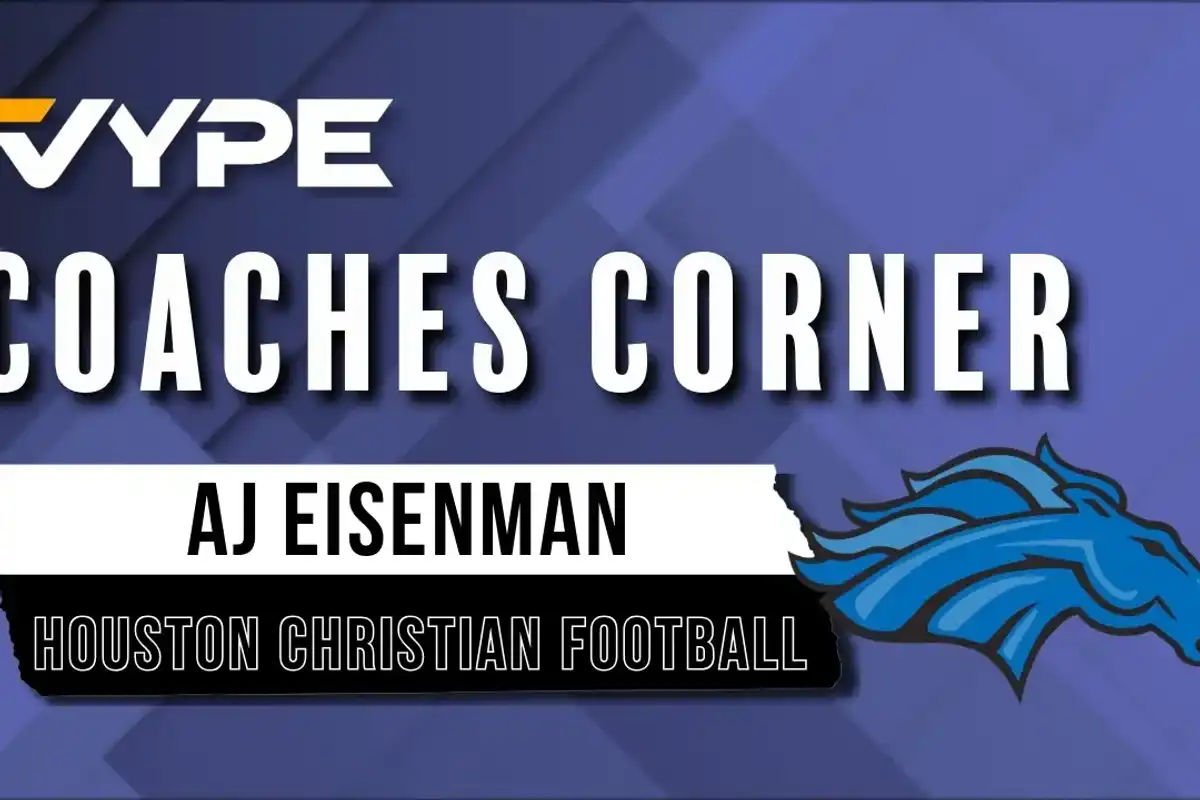 VYPE Coaches Corner: Houston Christian Football Coach AJ Eisenman