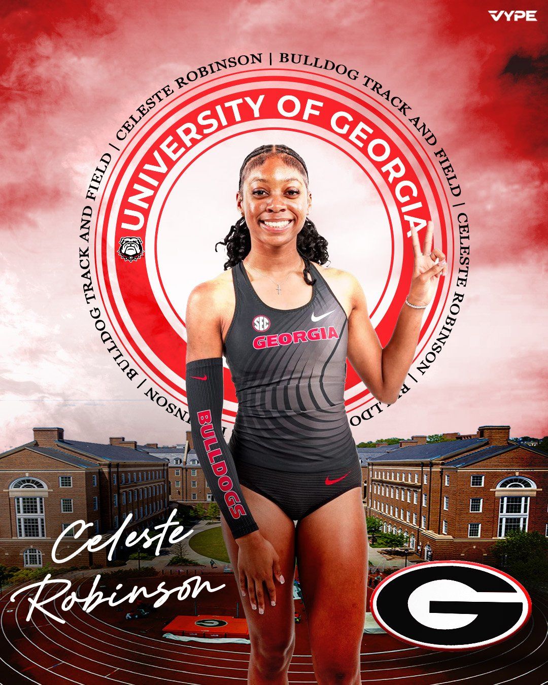 THE STARTING LINE: Cy Ranch Track star Robinson commits to Georgia