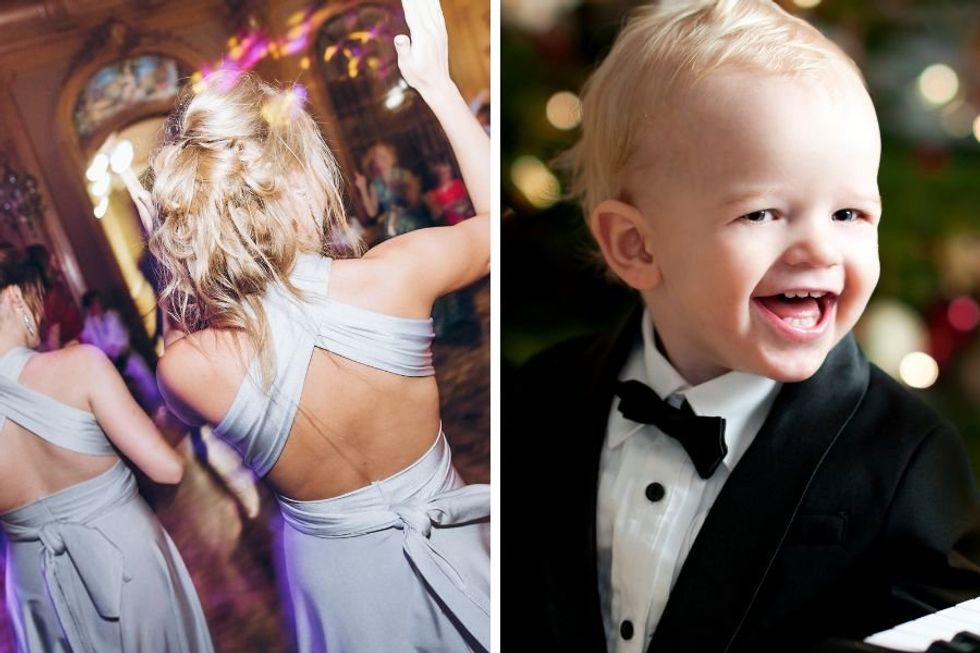 2-year-old steals phone at wedding dance and films the greatest video music of the year