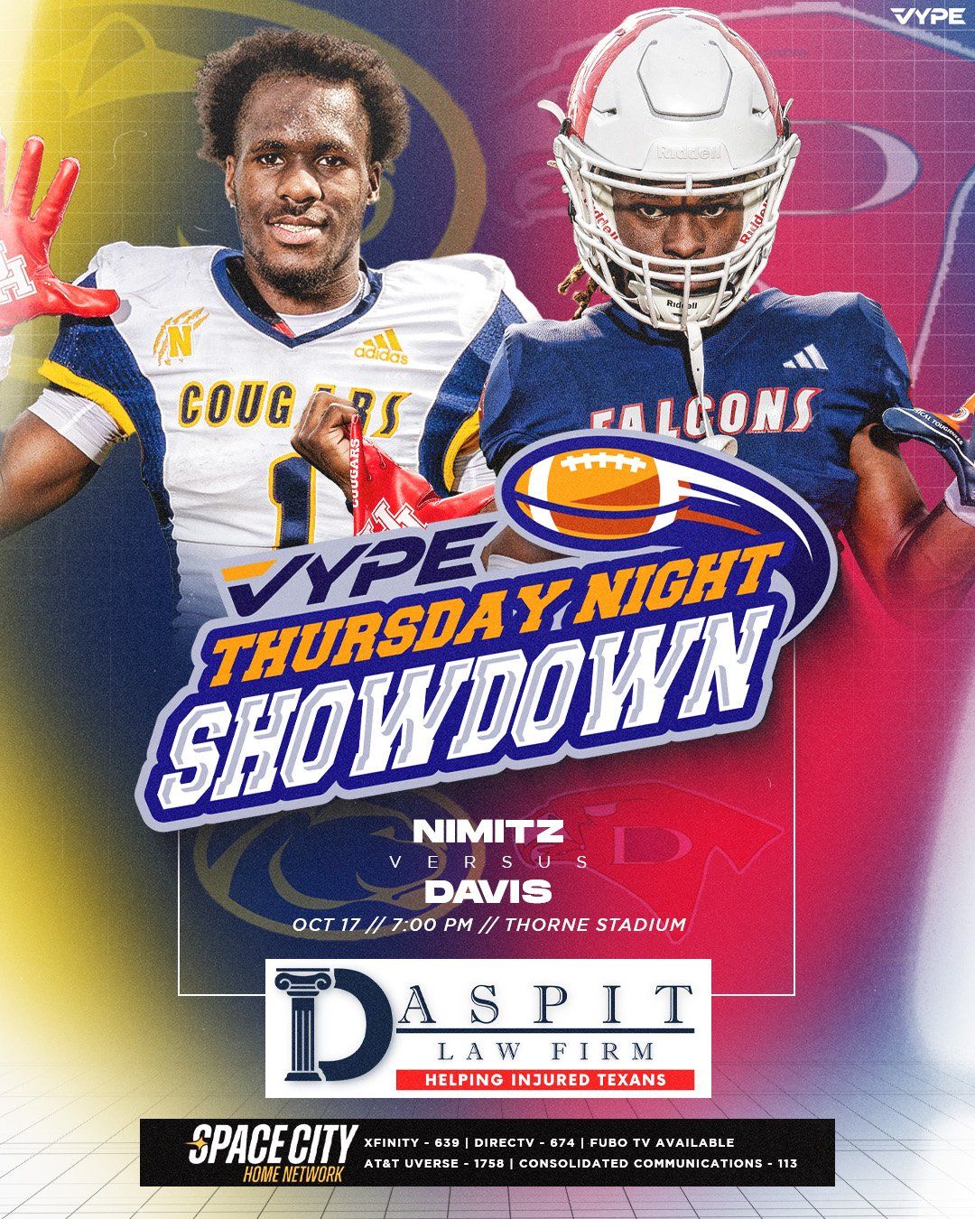VYPE TNS Highlights | Presented by Daspit Law Firm : Nimitz vs Davis