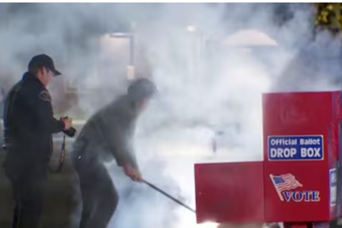 Arson Hits Ballot Drop Boxes In Oregon And Washington