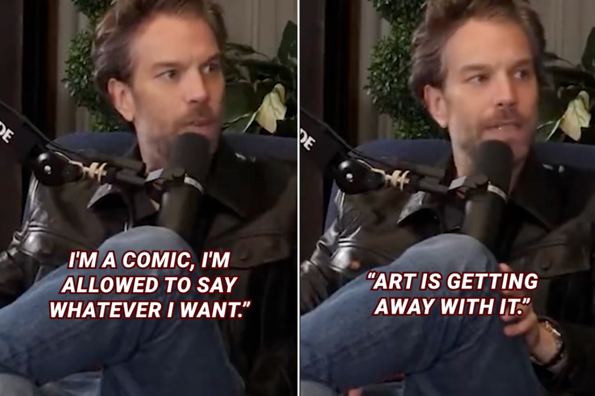 Comedian artfully explains what 'shock comics' get wrong about edgy humor