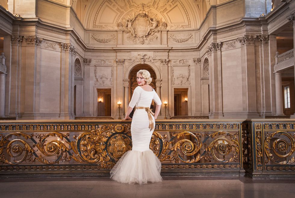 Marilyn Monroe Married Joe DiMaggio at San Francisco City Hall