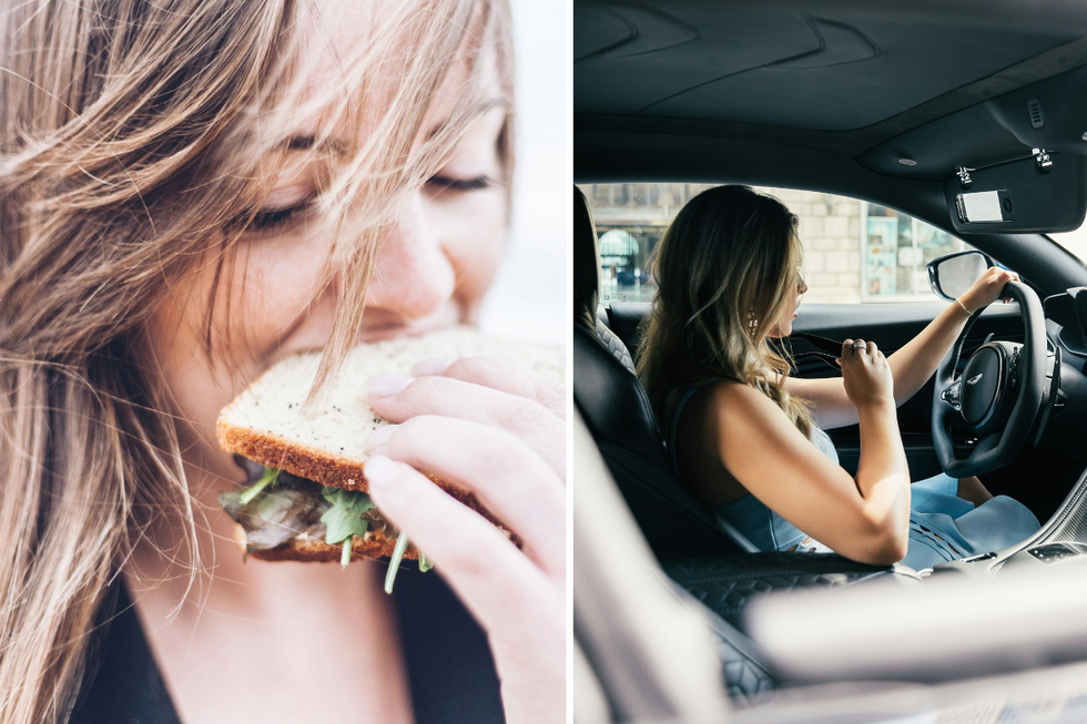 The real reason so many Americans eat lunch in their cars