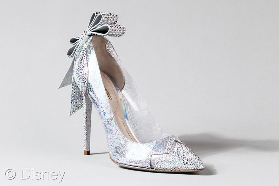 Modern Cinderella Glass Heels • DREAMSCAPED