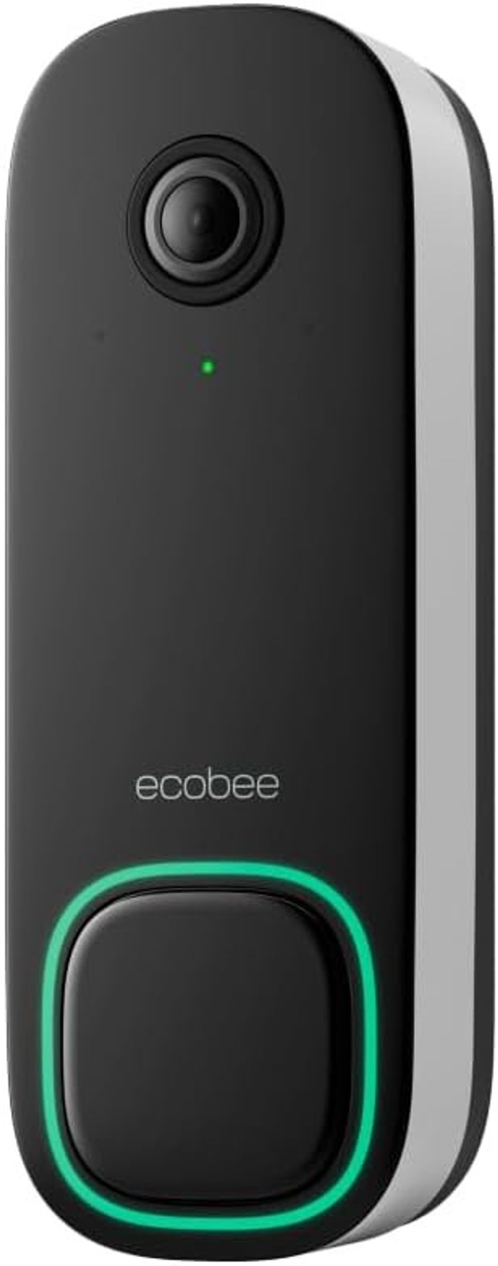 a product shot of ecobee Smart Video Doorbell Camera (Wired)