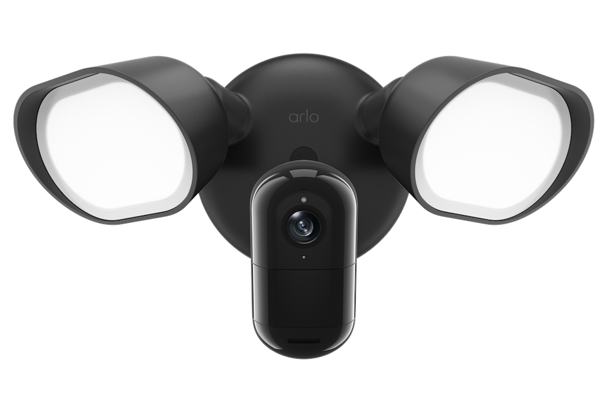 prodeuct shot of Arlo Wired Floodlight Camera
