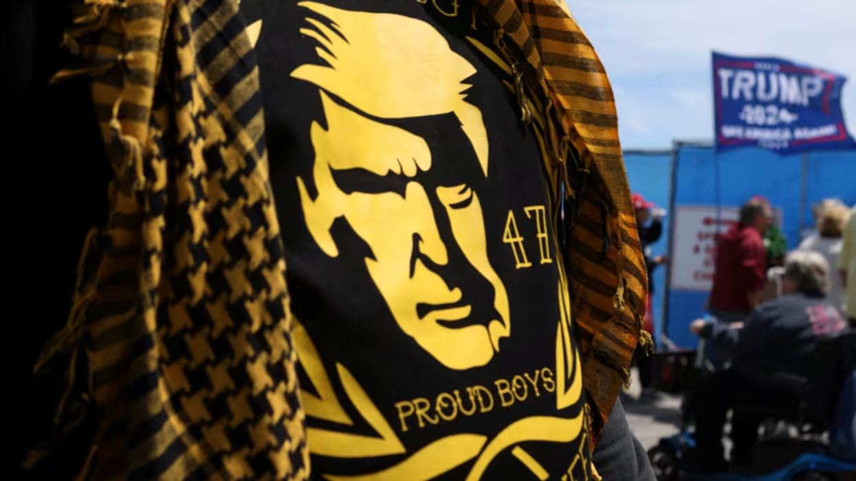 Trump's 'Bat Signal' To Terrorist Proud Boys Raises Alarm