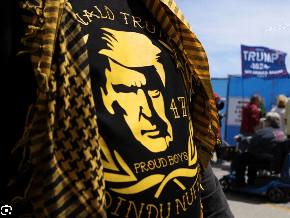 Trump's 'Bat Signal' To Terrorist Proud Boys Raises Alarm