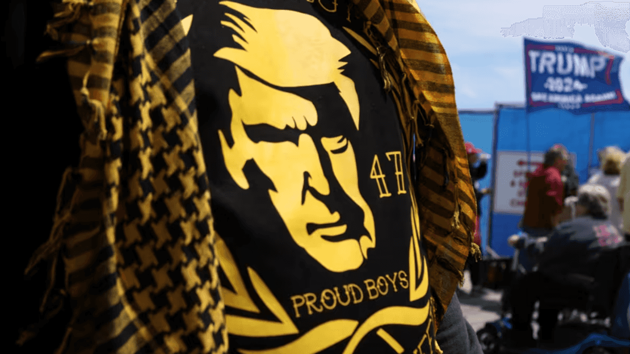 Trump's 'Bat Signal' To Terrorist Proud Boys Raises Alarm