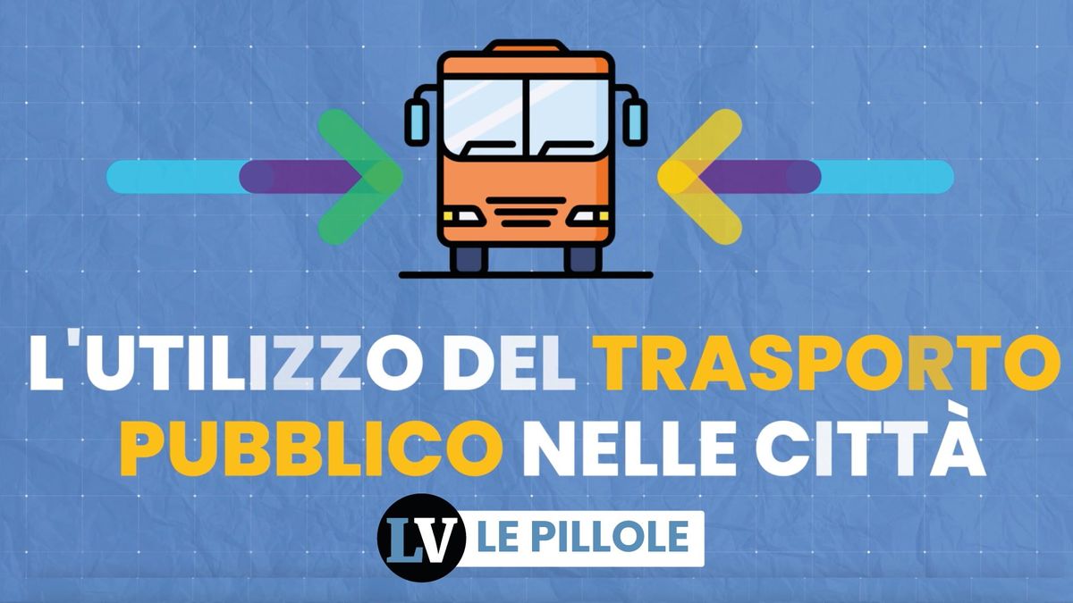 L'utilizzo del trasporto pubblico nelle città