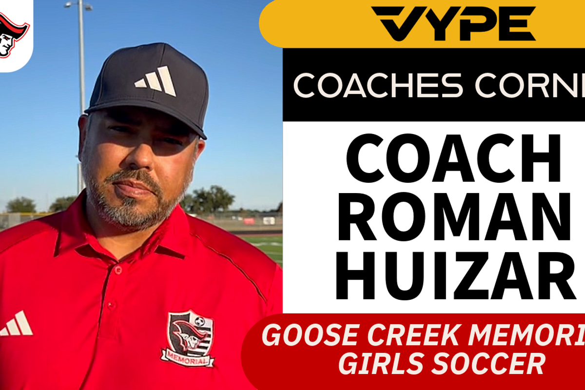 VYPE Coaches Corner: Goose Creek Memorial Girls Soccer Coach Roman Huizar