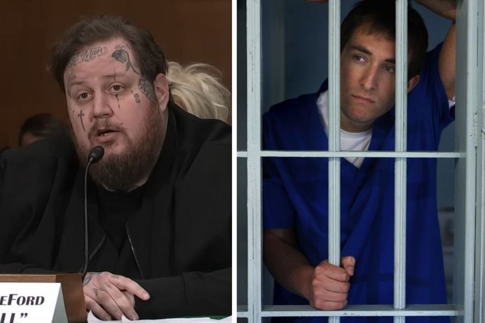 Jelly Roll invites inmates to perform with him on stage and brings people to tears