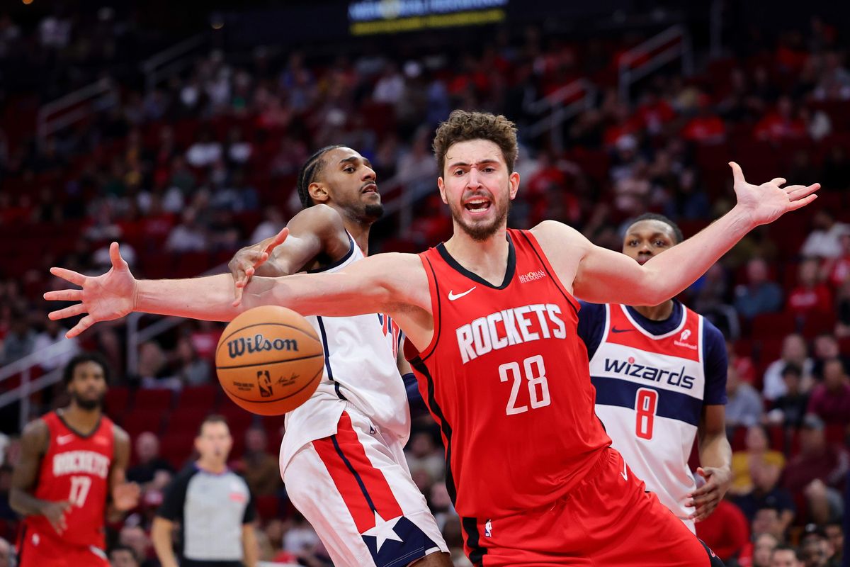 Alperen Sengun's huge night helps Rockets beat Wizards 107-92