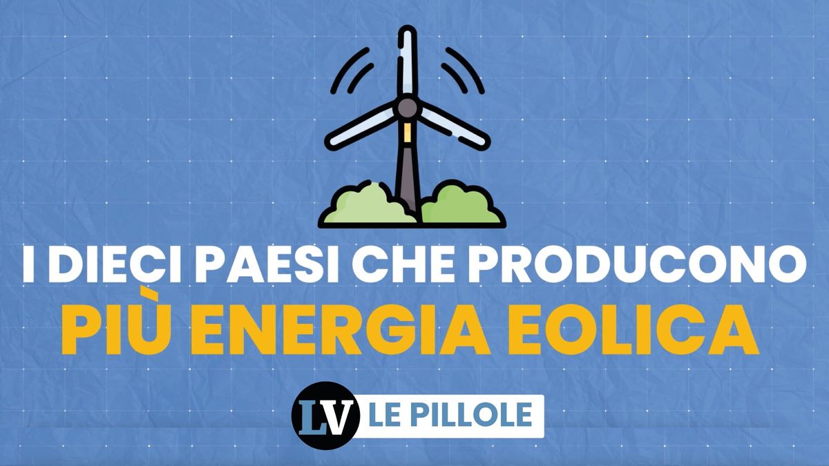 I 10 Paesi che producono più energia eolica