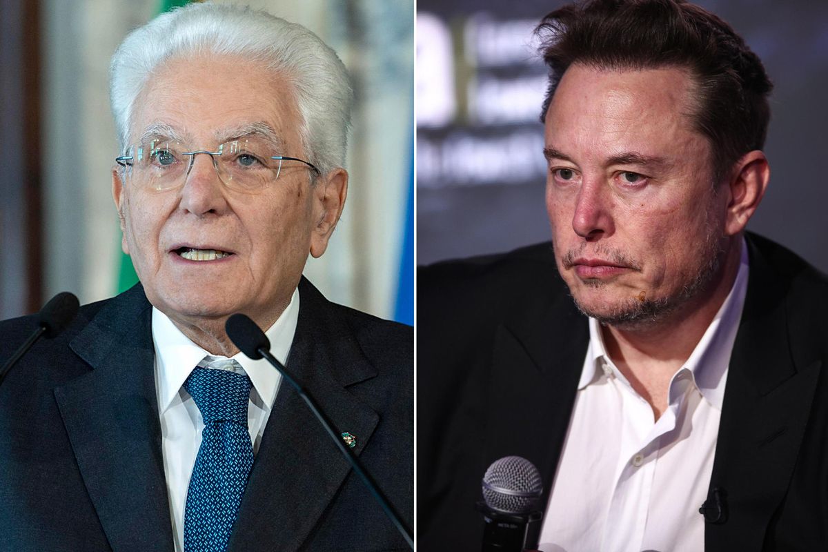 Re Sergio: «L’Italia bada a sé stessa». Mr Tesla: «Spero di incontrarlo»
