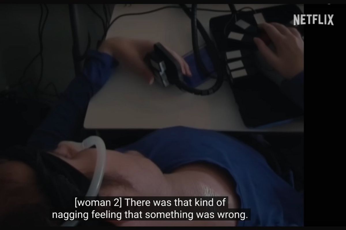 screenshot of a disabled boy using a mouse device