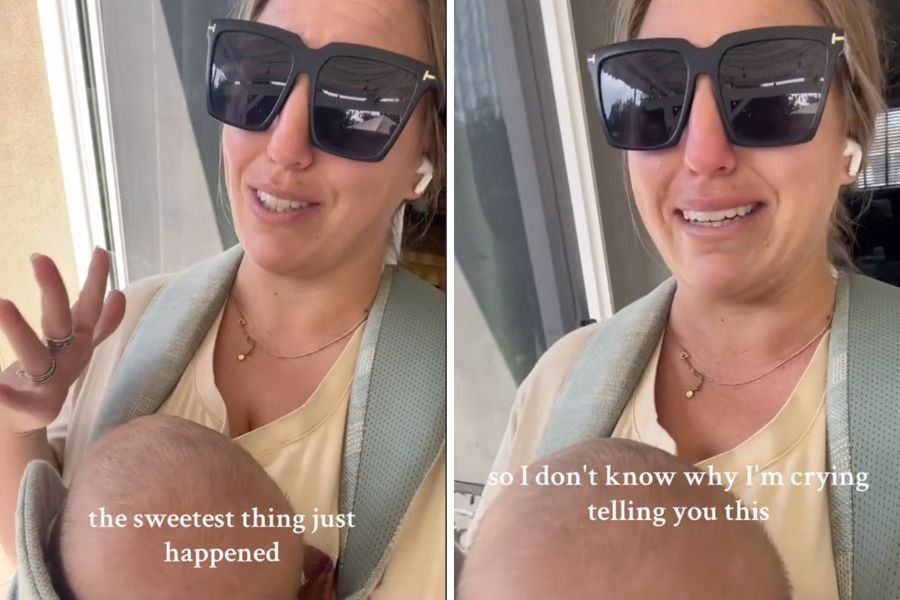 moms of tiktok, parenting advice, kind words from strangers