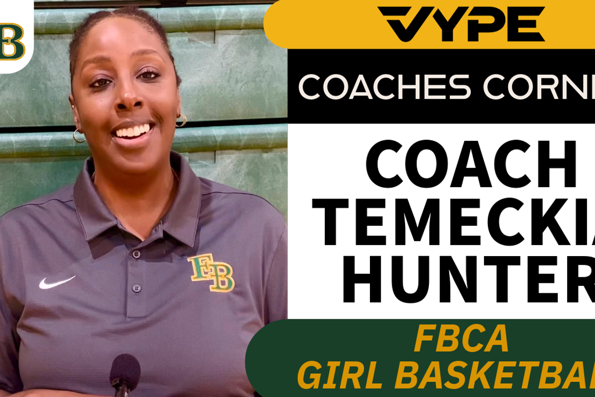 VYPE Coaches Corner: FBCA Girls Basketball Coach Temeckia Hunter