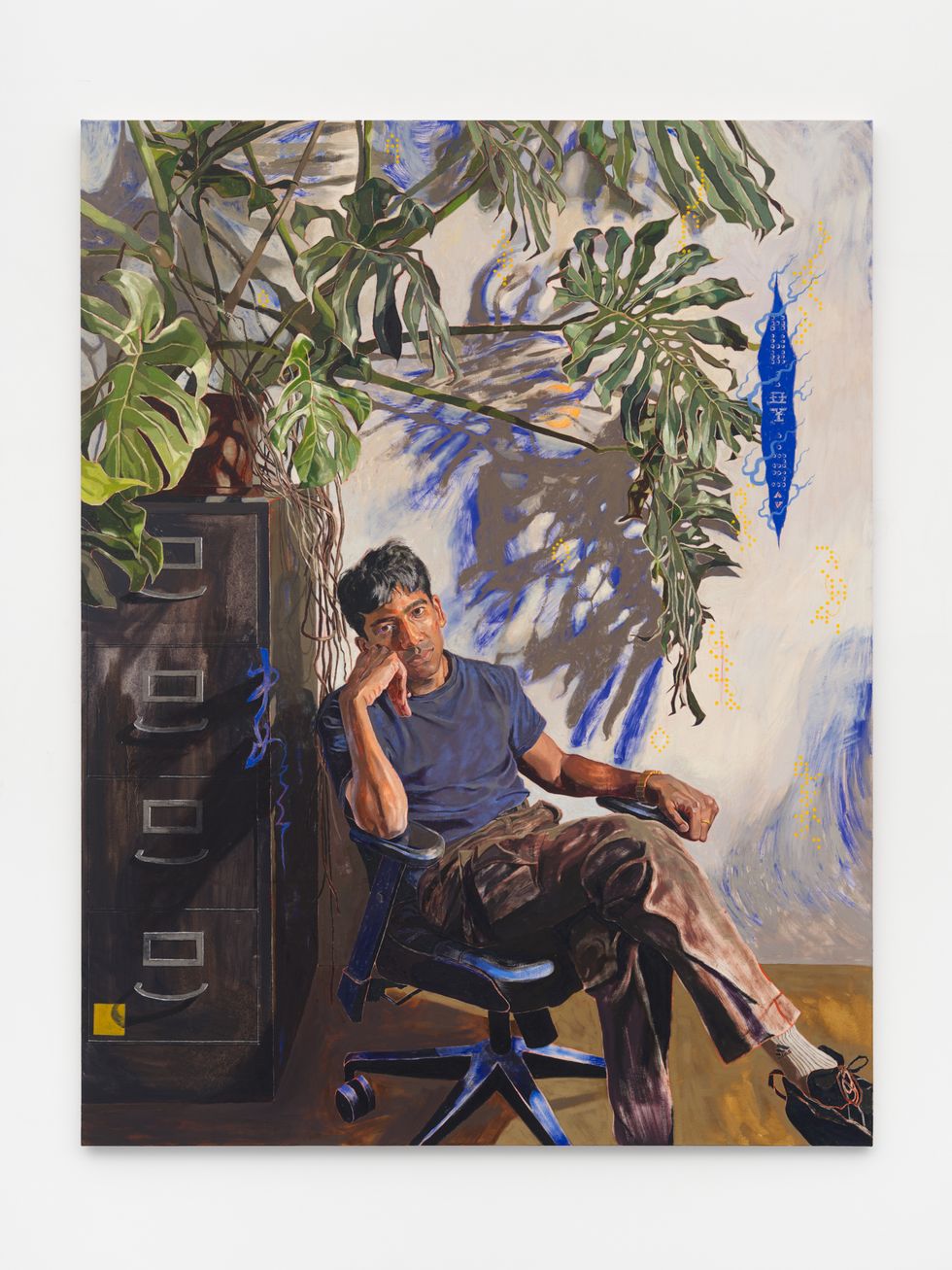 Oscar yi Hou at James Fuentes Gallery in NYC - PAPER Magazine