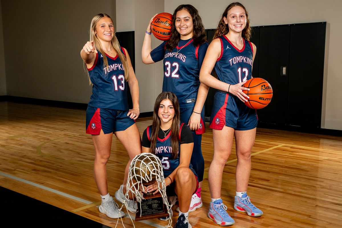 FLY, FALCONS, FLY: No. 20 Tompkins following DeLeon's pin-point shooting