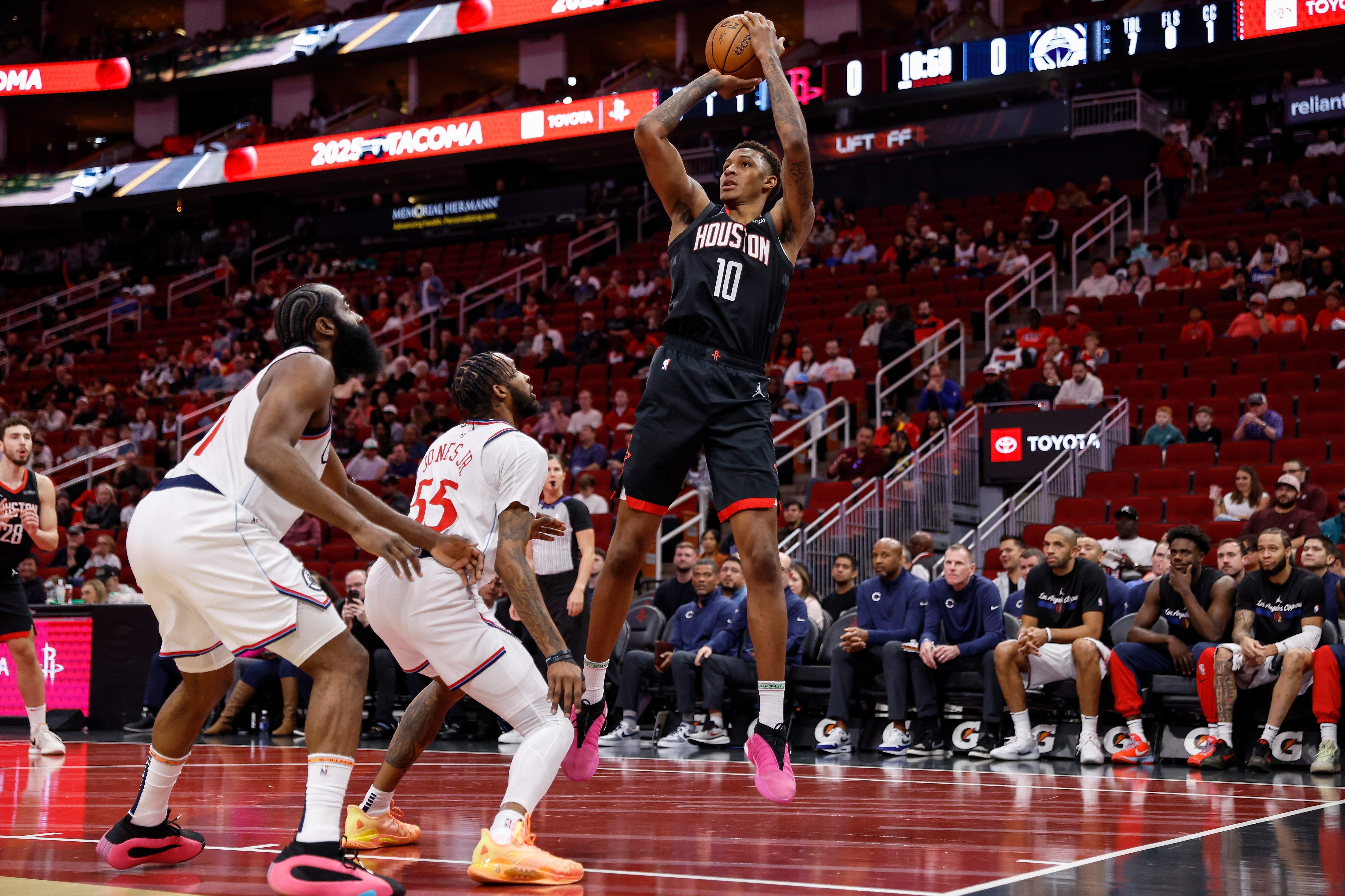 Jabari Smith Jr. has season-high 28 points as Rockets pound Clippers