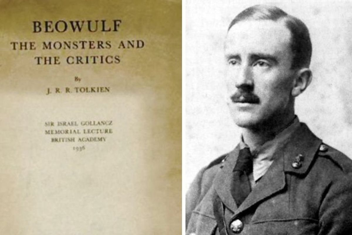 lord of the rings, rings of power, jrr tolkien, beowulf, history, classic literature