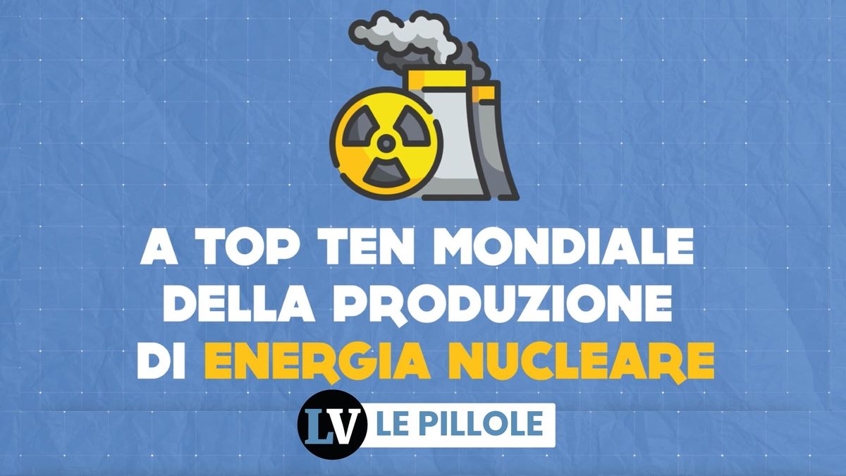 La top 10 mondiale della produzione di energia nucleare