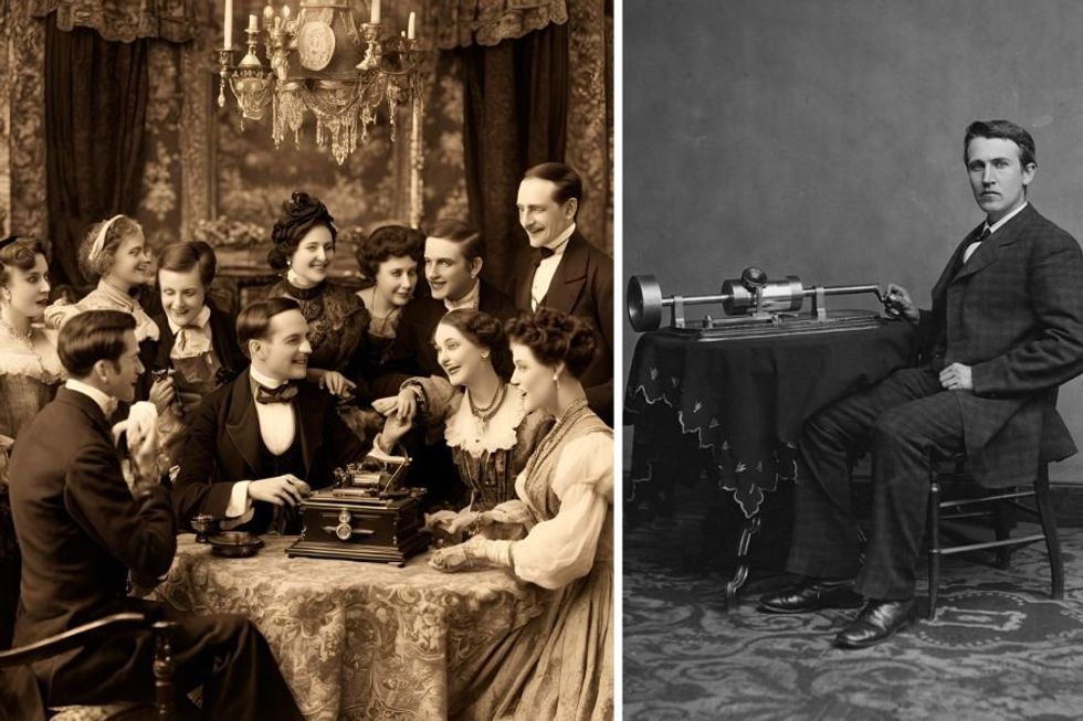 Listen to famous Victorians having a ball recording their voices for the very first time