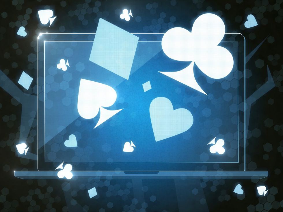 Gambling stock photo