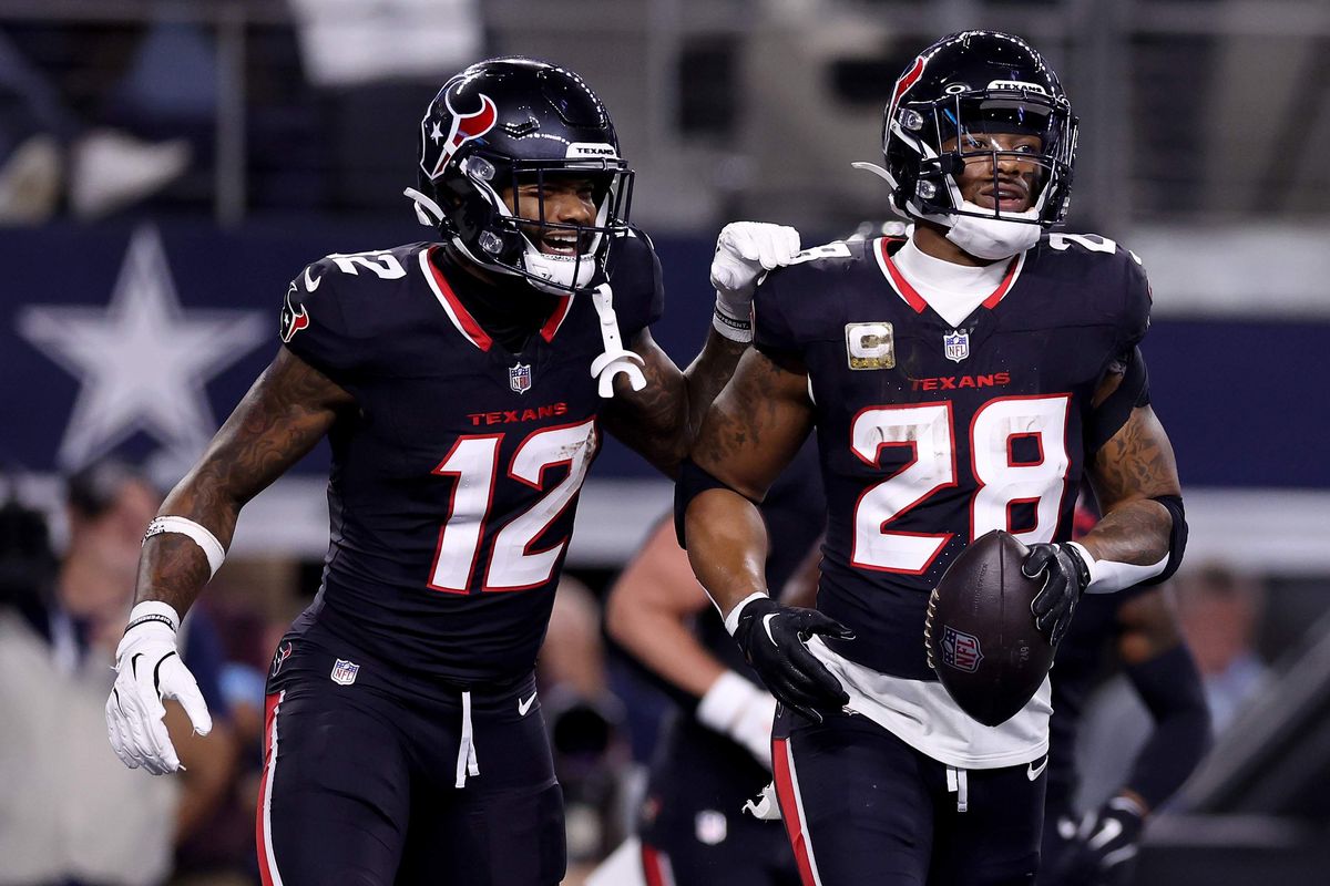 Texans Nico Collins, Joe Mixon