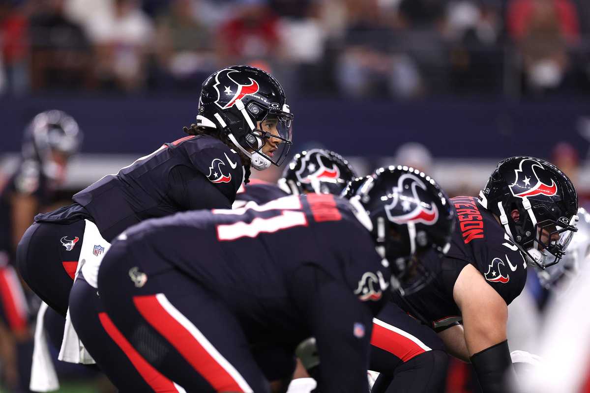 Texans CJ Stroud, o-line, Tytus Howard, Jarrett Patterson
